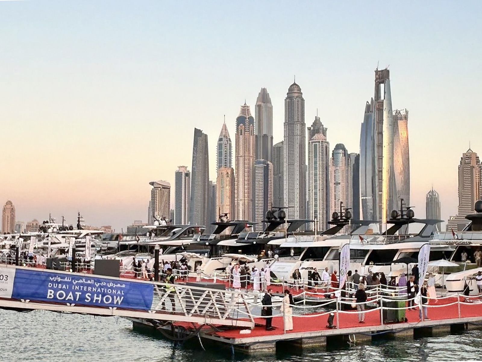 We also took the floor at the GCC Smart Yachting Days event in Dubai