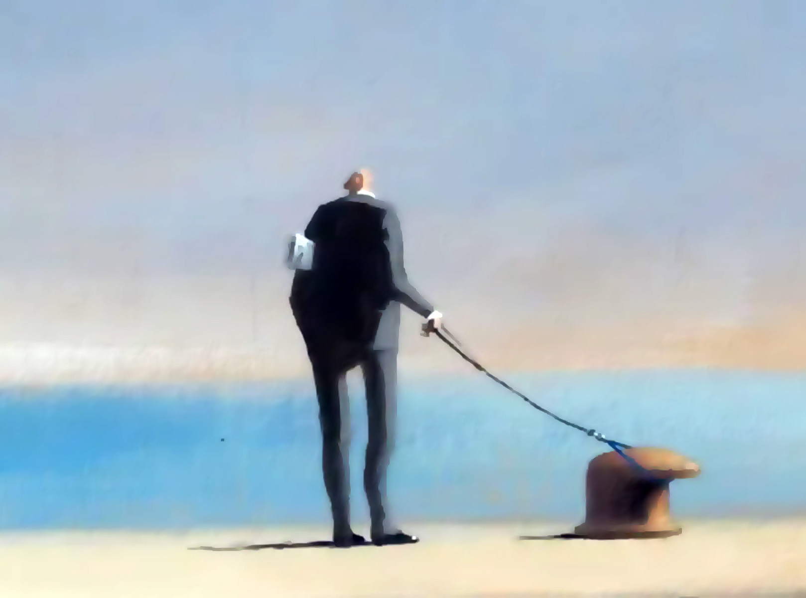 When the sea becomes the subject of cartoons...