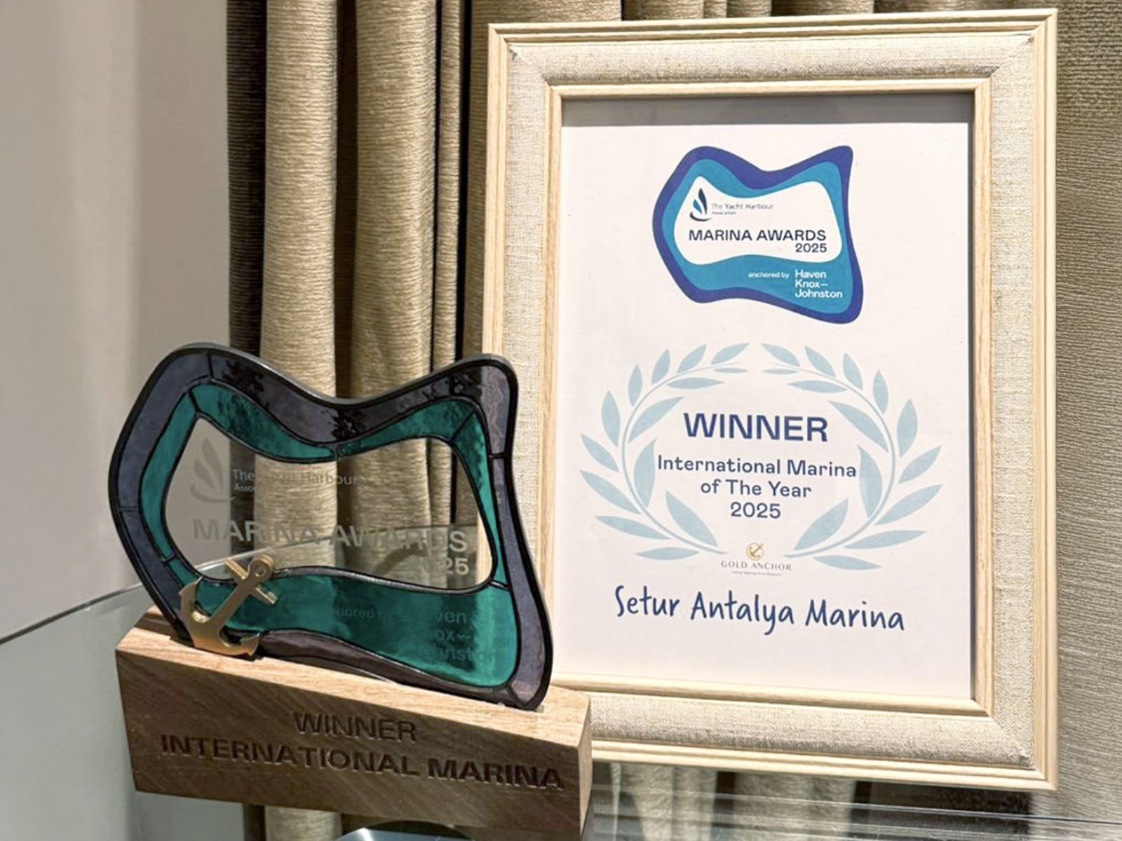 Setur Marinas Antalya awarded "The Marina of the Year"