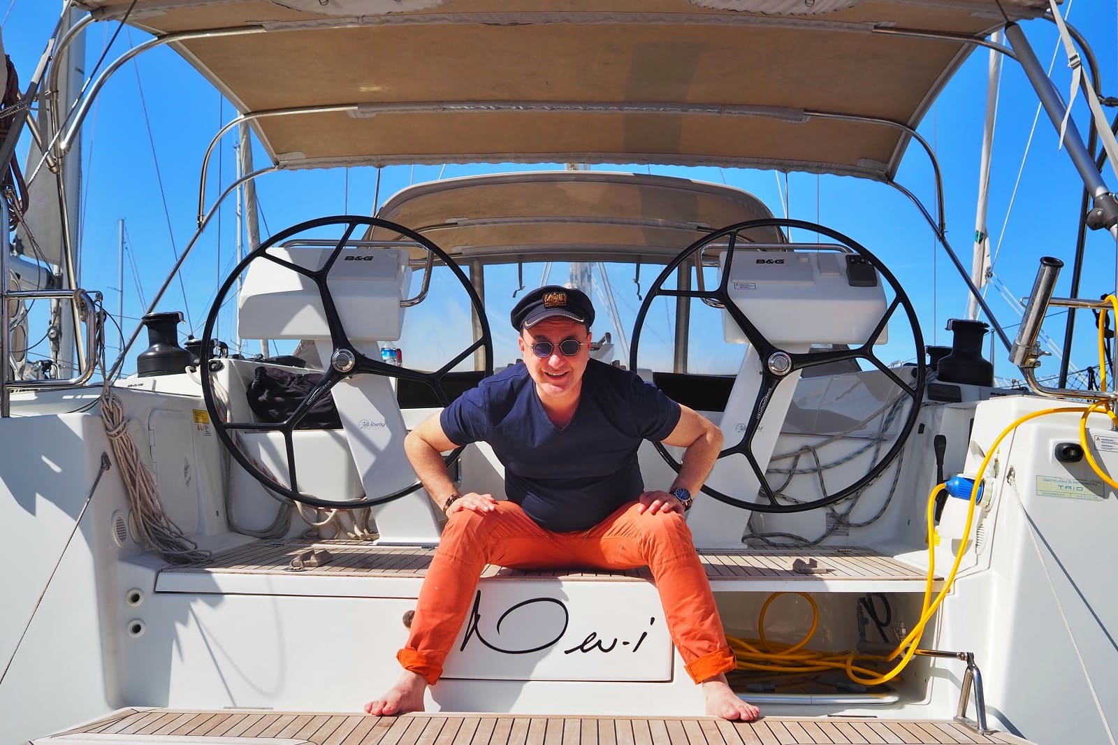 Nev: My boat is my guitar, my sea is my music, my wind is my breath