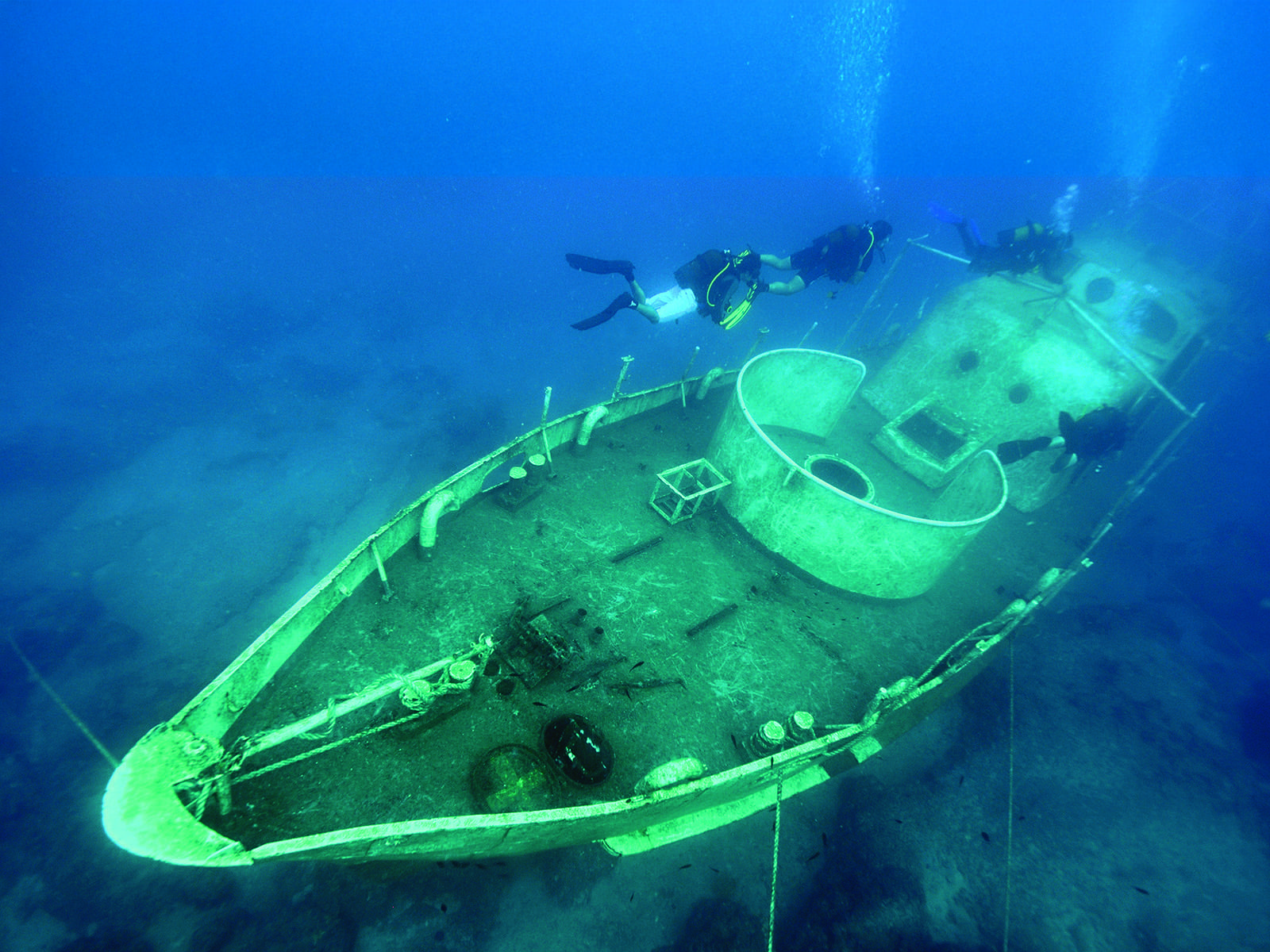 Shipwrecks of Kaş, silent witnesses of history