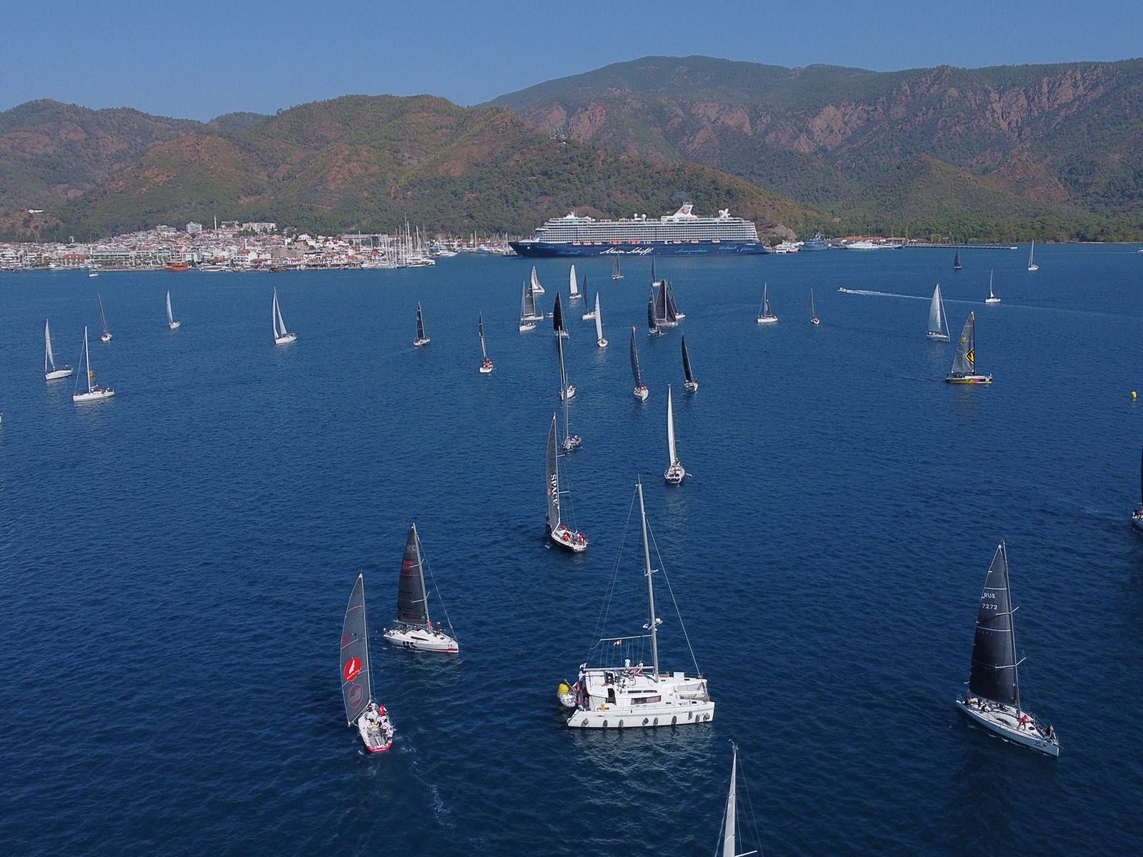 Yachtsmen sailed to freedom for the 33rd time in Marmaris