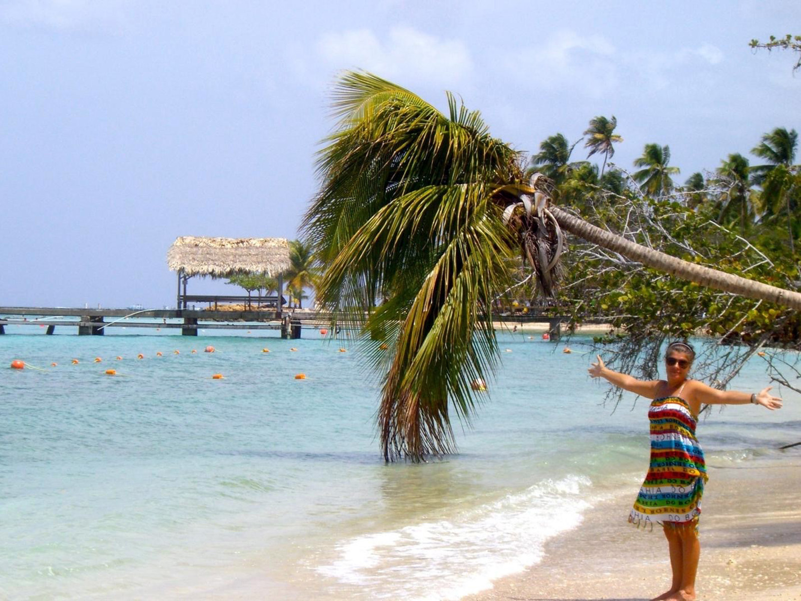 Teatime with Aylin Clarmo on the boat