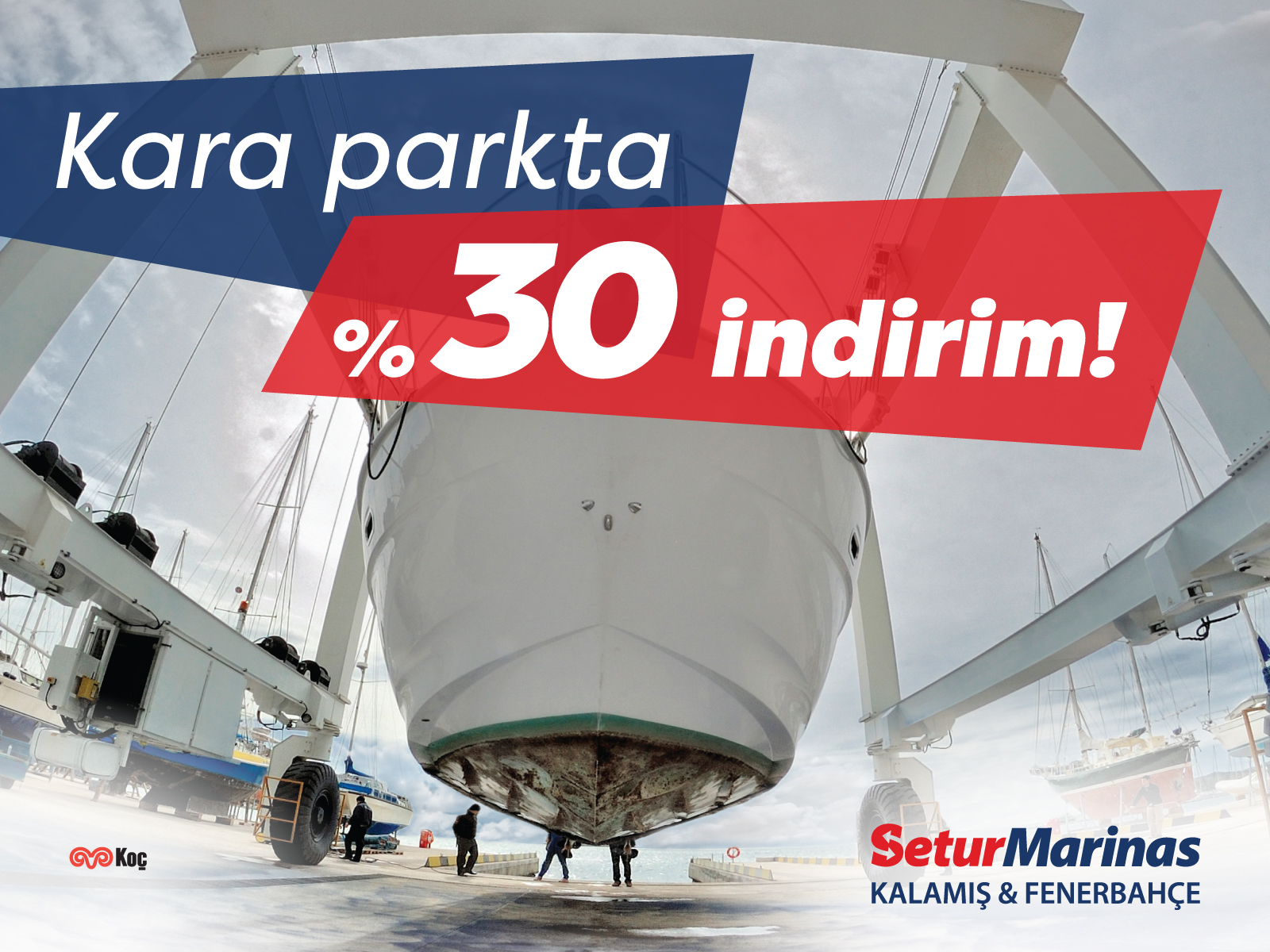 Setur Marinas Kalamış & Fenerbahçe’nin %30 Kara Park İndirimi!