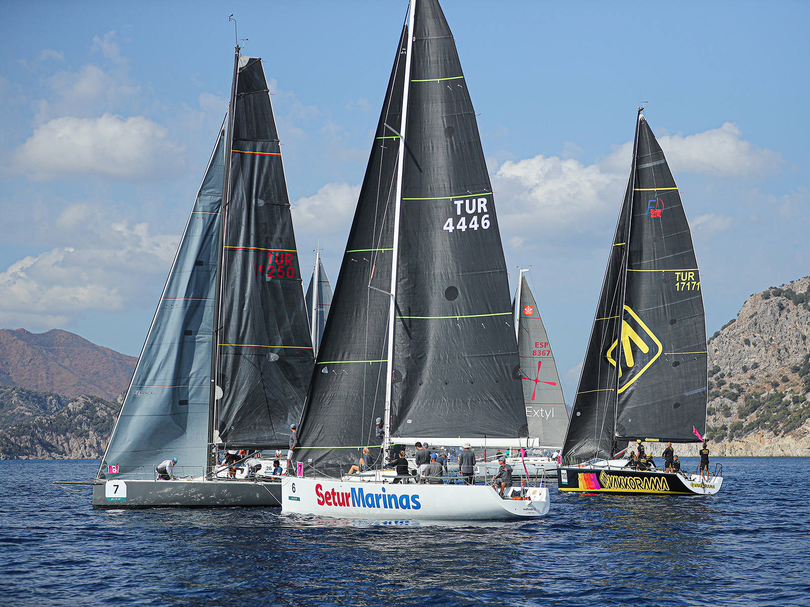   Marmaris International Race Week started for the 34th time.