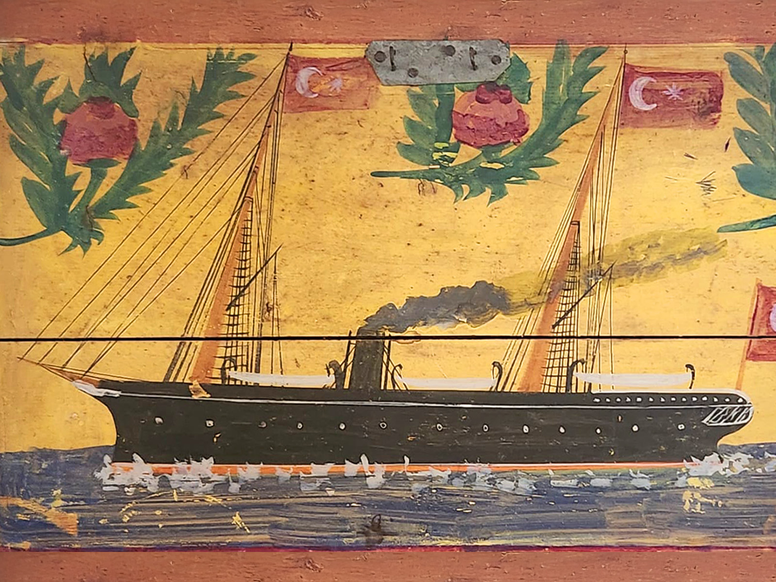 Çeyiz sandıklarına saklanan gemiler