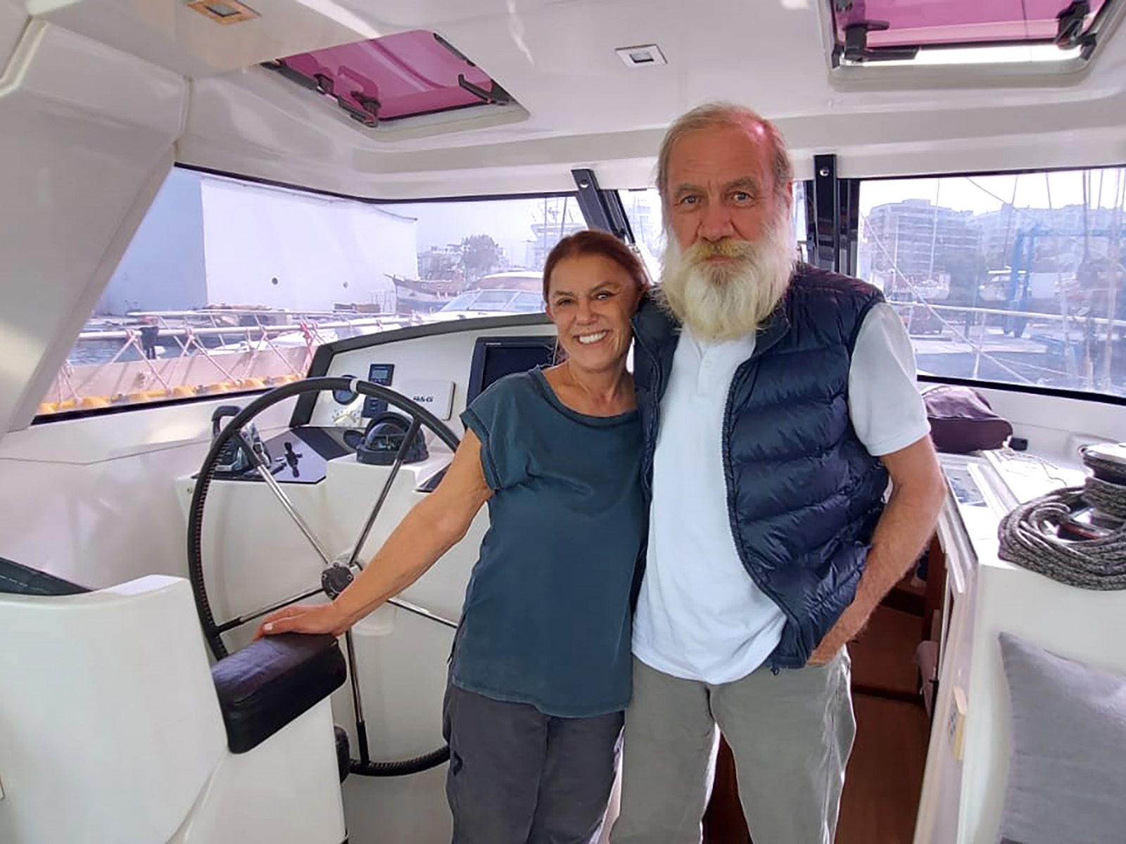 Seven years later, in the same place: World tour of Hasan and Zehra Şirin