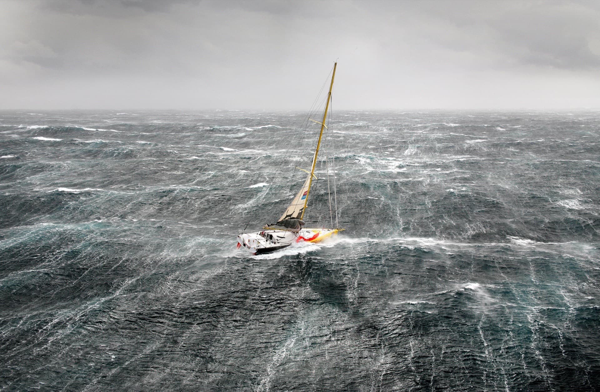 Around the world in 80 days. But with a sail!