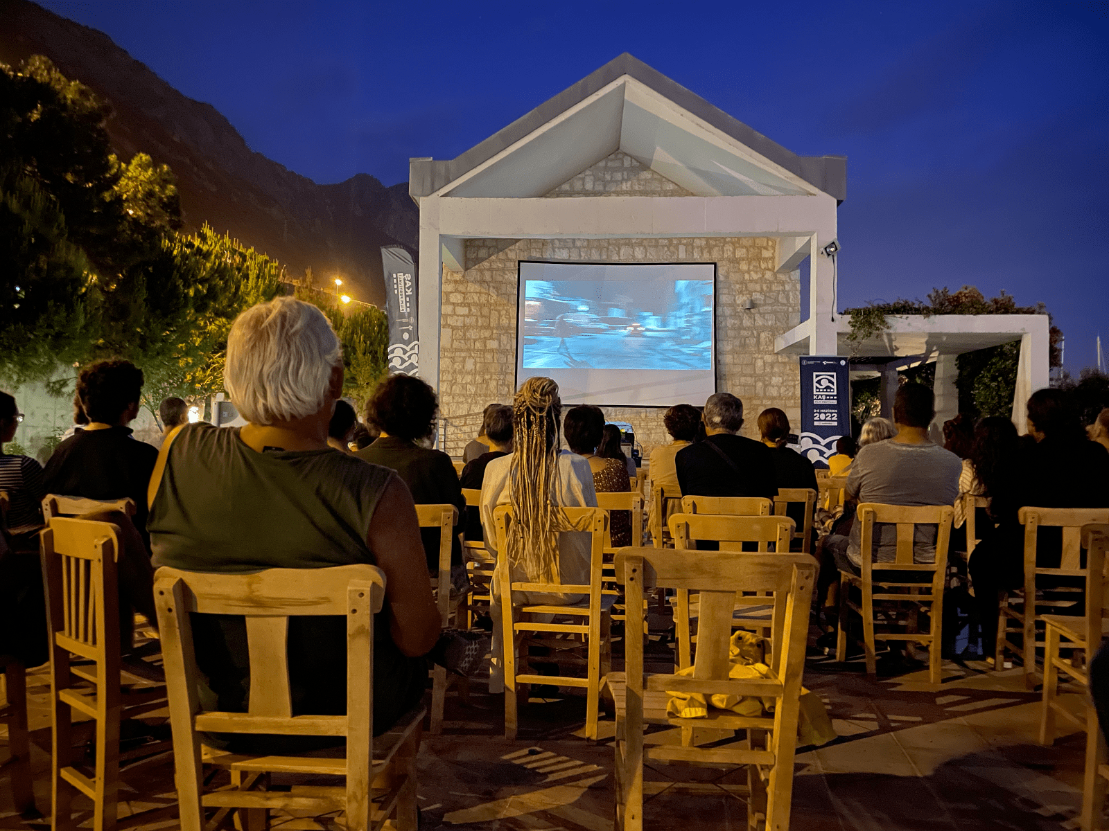 Cinema in marina is something else
