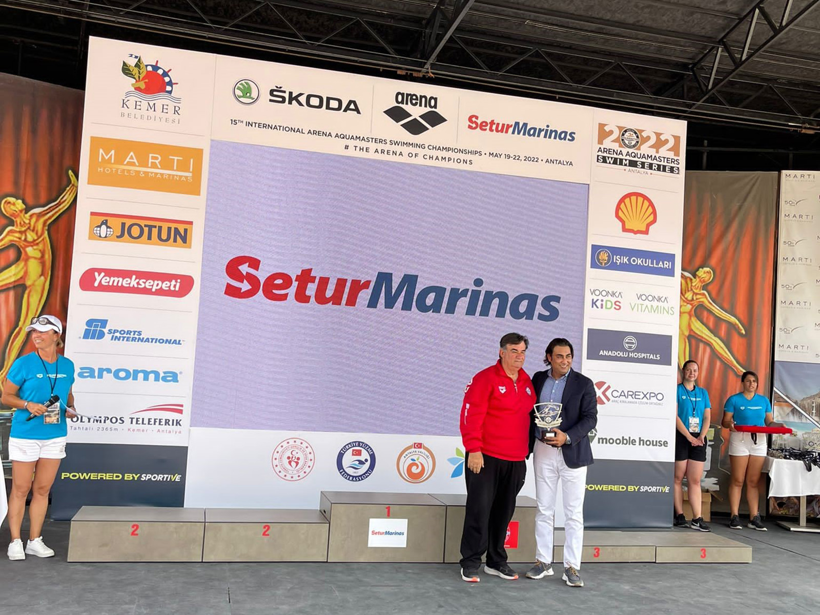 Aquamasters is in Antalya for the first time under the sponsorship of Setur Marinas!
