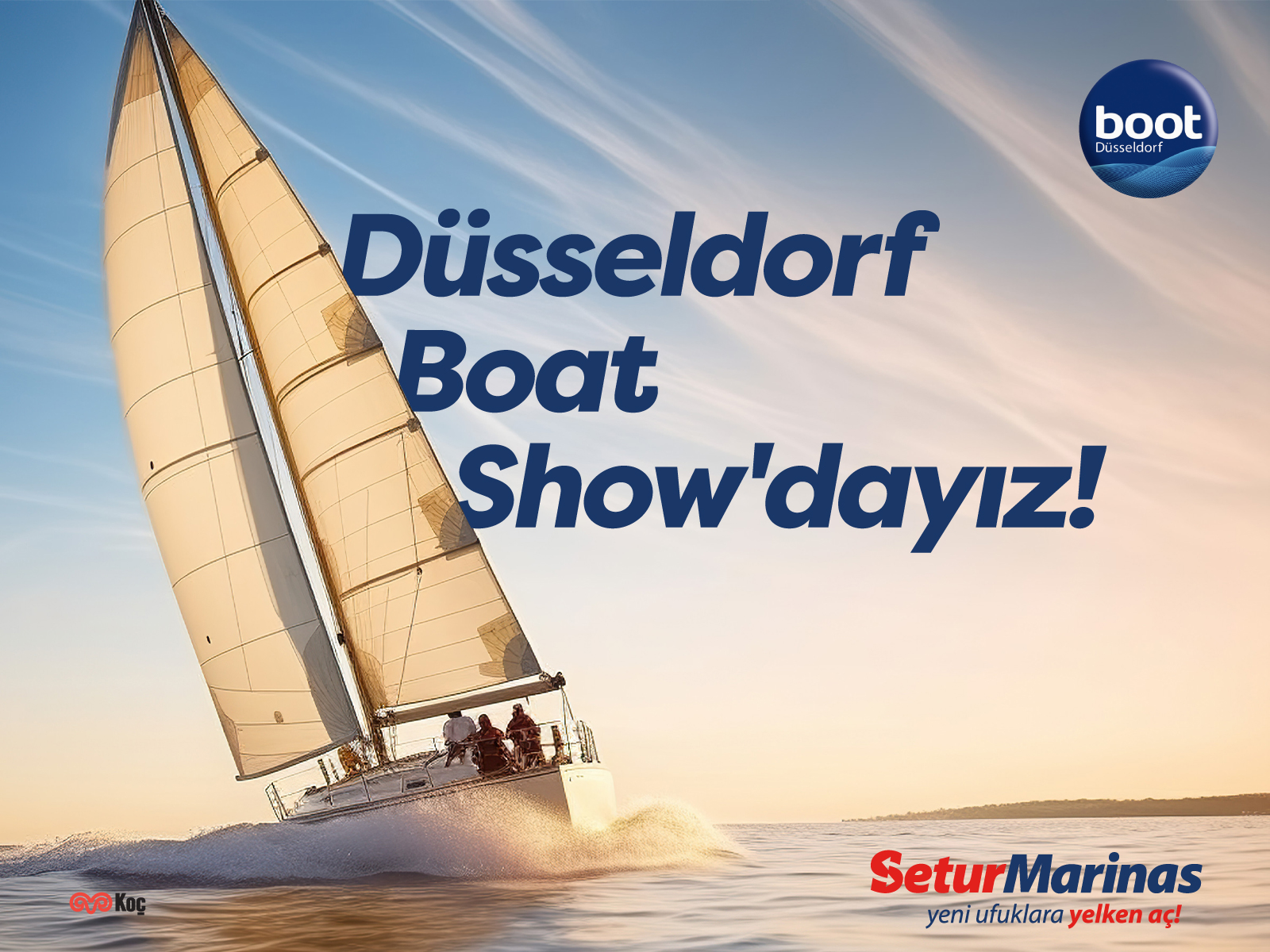 Setur Marinas will be at Boot Düsseldorf  the world's largest yacht fair, on January 20-28 