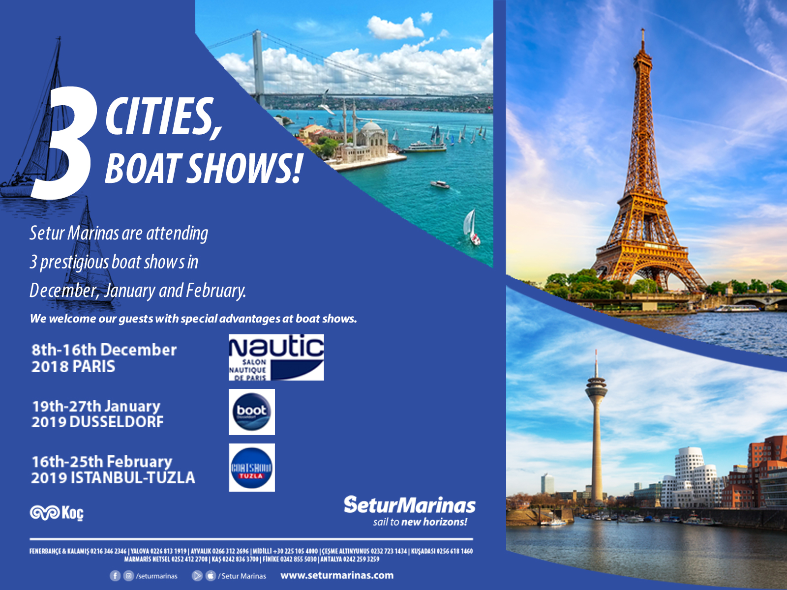 Don’t miss our special boat show offers!