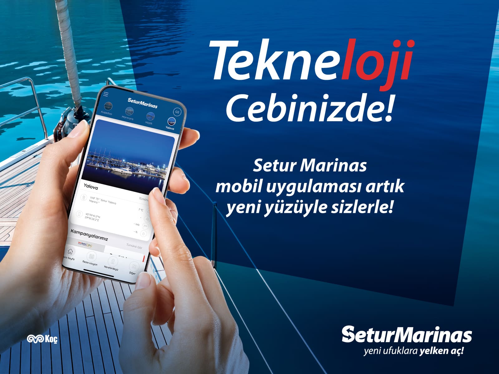 Your yacht is in your mobile!