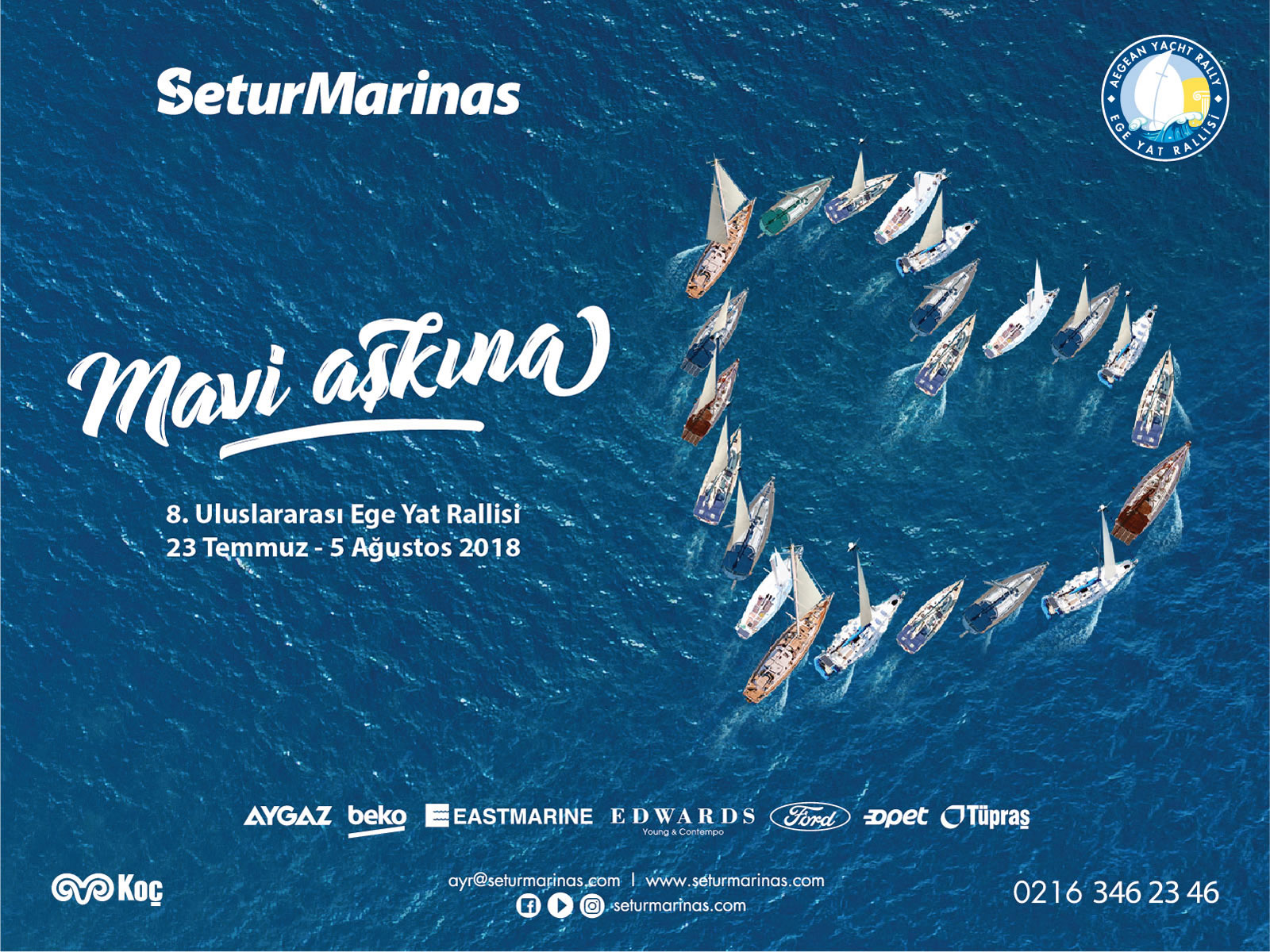 The "8th Aegean Yacht Rally" organized by Setur Marinas was finished...