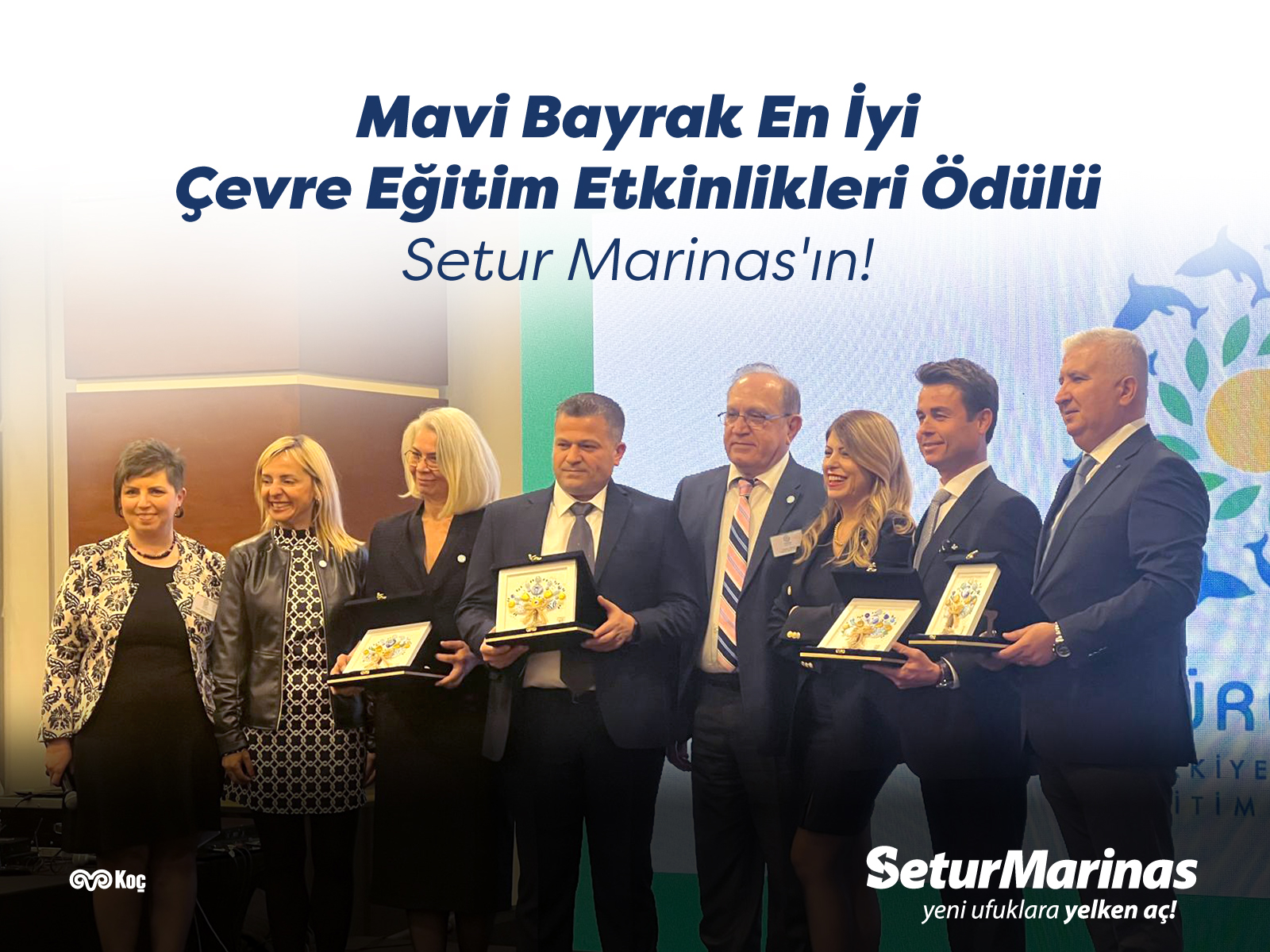 Setur Marinas was awarded for its environmental education efforts